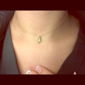 Jewelry necklace gold